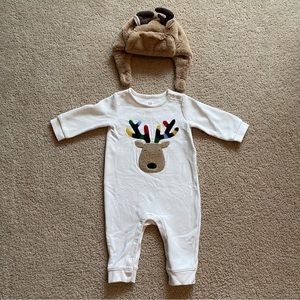 Gap Baby Winter Jumpsuit And Winter Hat